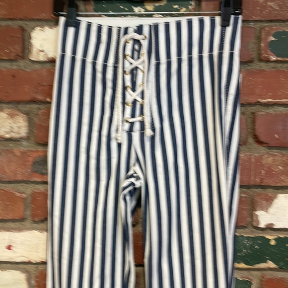 Show Me your MuMu Berkley Tie Up nautical tie wash New - Picture 3 of 8